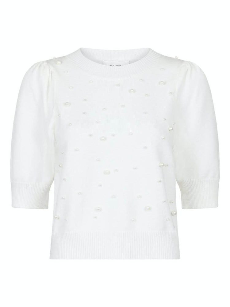 
                  
                    NEO NOIR MAIA SOFT PEARL KNIT TEE OFF WHITE
                  
                