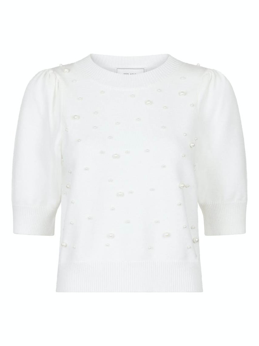 
                  
                    NEO NOIR MAIA SOFT PEARL KNIT TEE OFF WHITE
                  
                