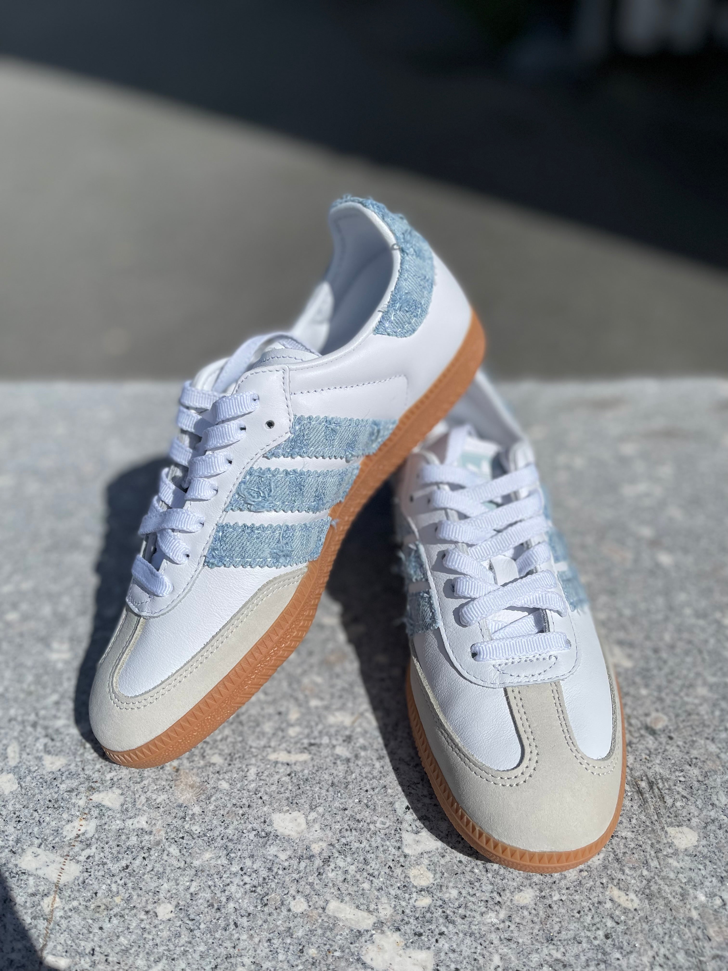 SEDDYS ADIDAS SAMBA ALABAMA BORCHIE JEANS
