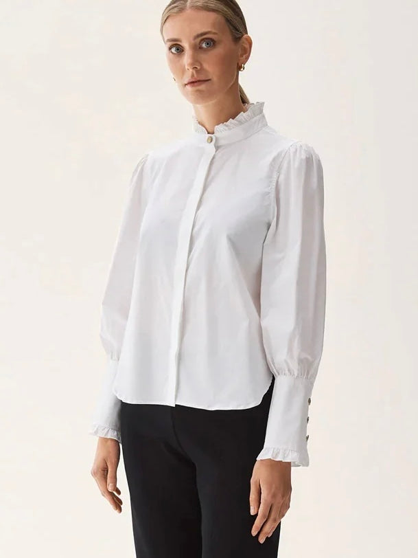 BUSNEL MIRA BLOUSE WHITE