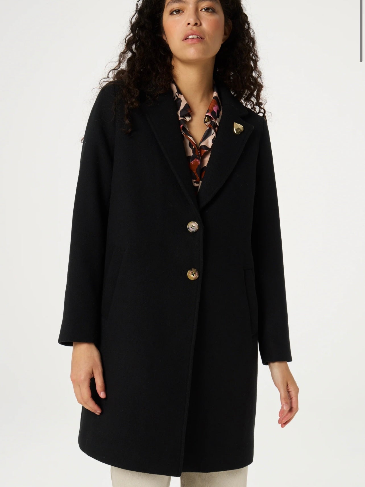 
                  
                    FABIENNE CHAPOT FLORI COAT BLACK
                  
                