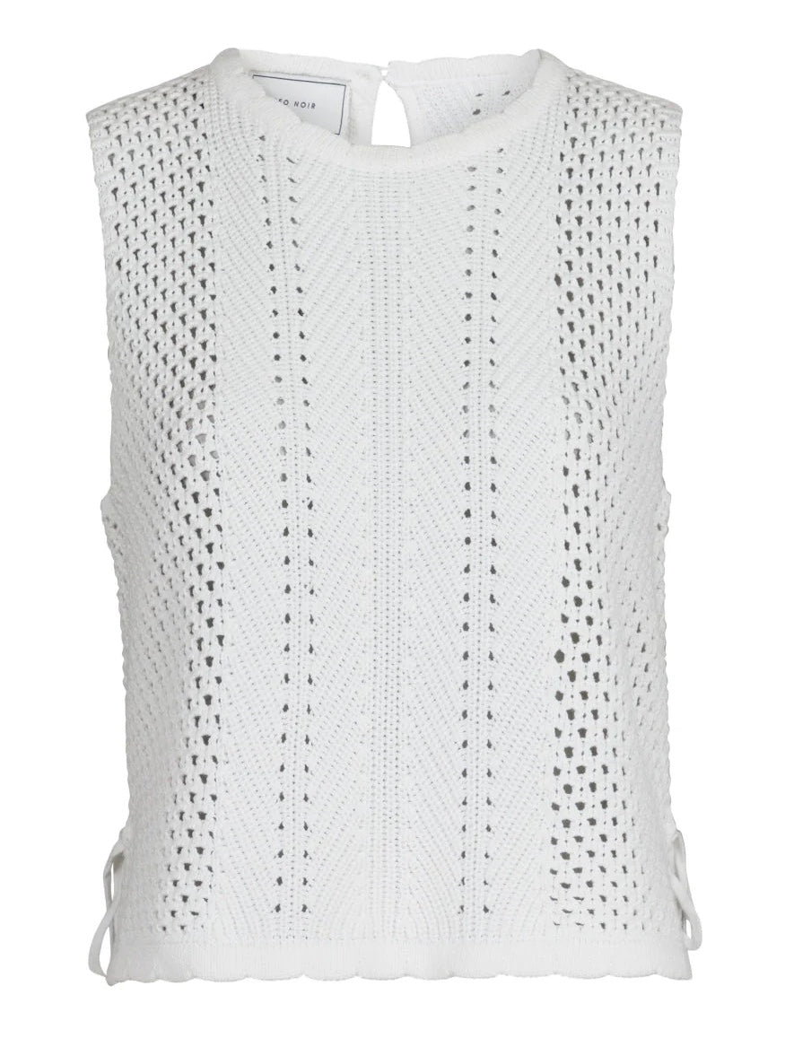 
                  
                    NEO NOIR ARITZA CROCHET KNIT TOP WHITE
                  
                