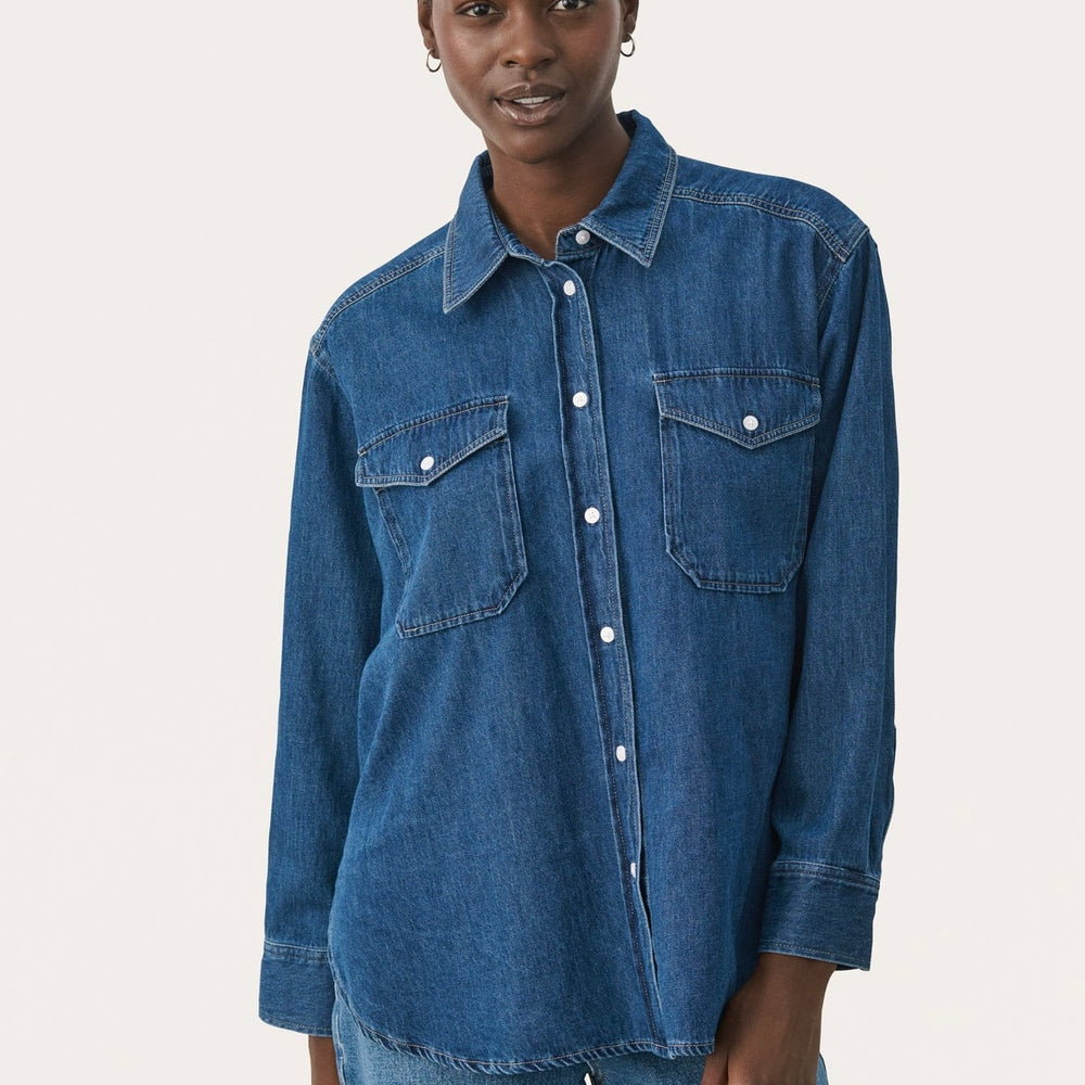 
                  
                    PART TWO COLLETTE SHIRT MEDIUM BLUE DENIM
                  
                