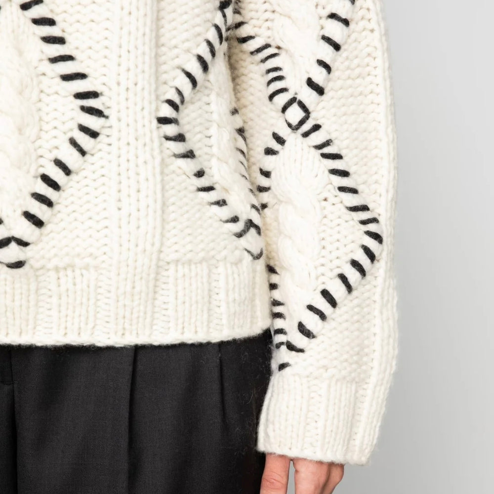 
                  
                    CAMILLA PIHL NEVA CABLE KNIT CREAM
                  
                