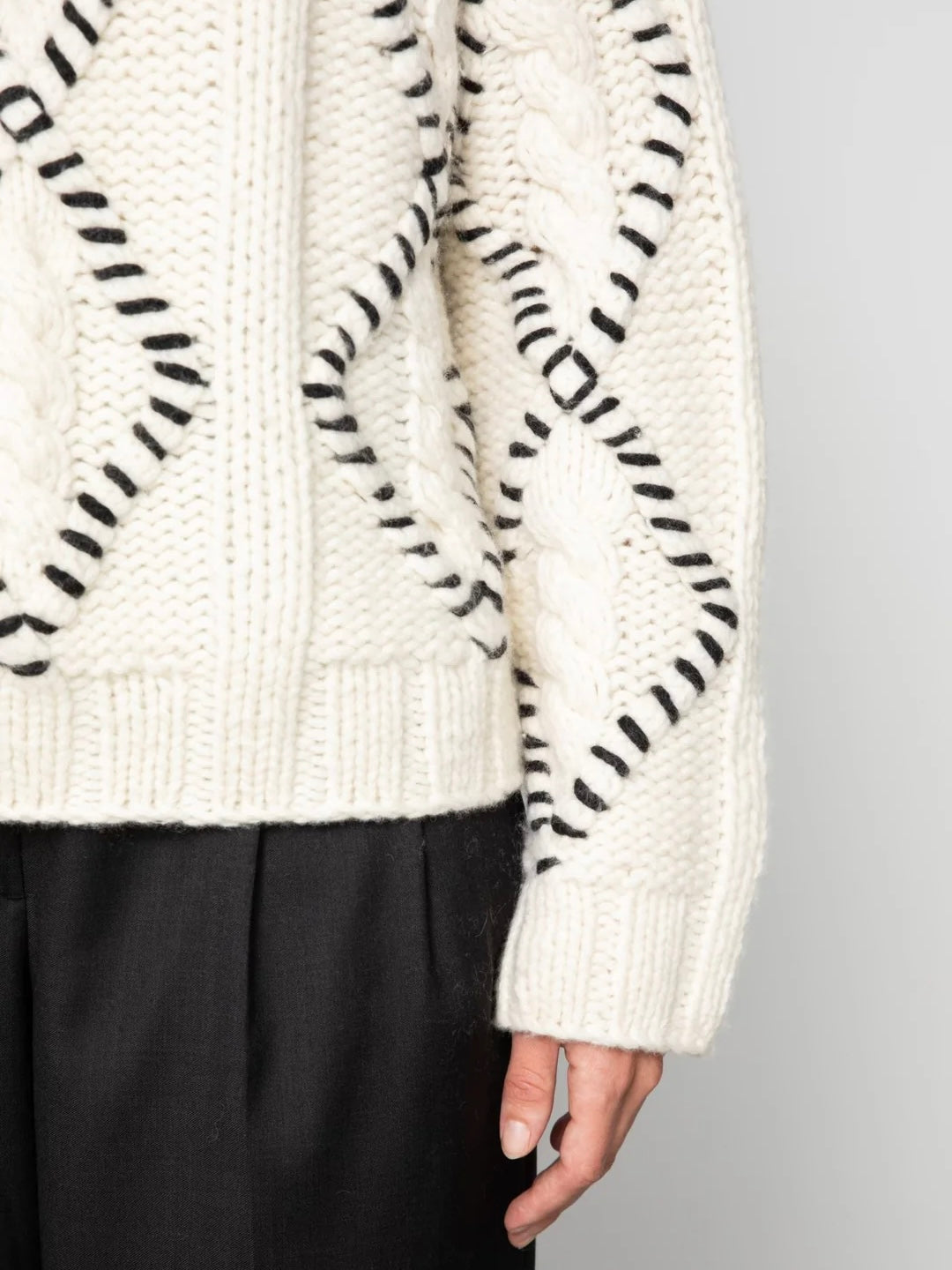 
                  
                    CAMILLA PIHL NEVA CABLE KNIT CREAM
                  
                