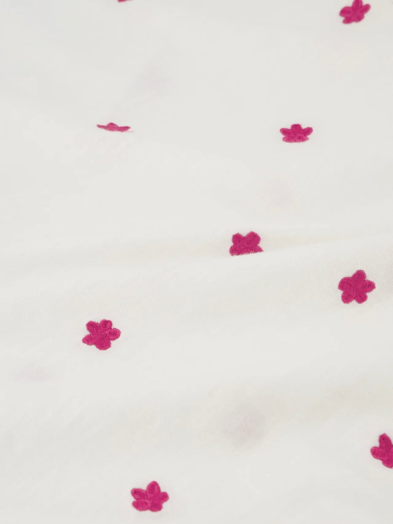 
                  
                    FABIENNE CHAPOT PHILL V-NECK FLOWER T- SHIRT CREAM WHITE/PINK
                  
                