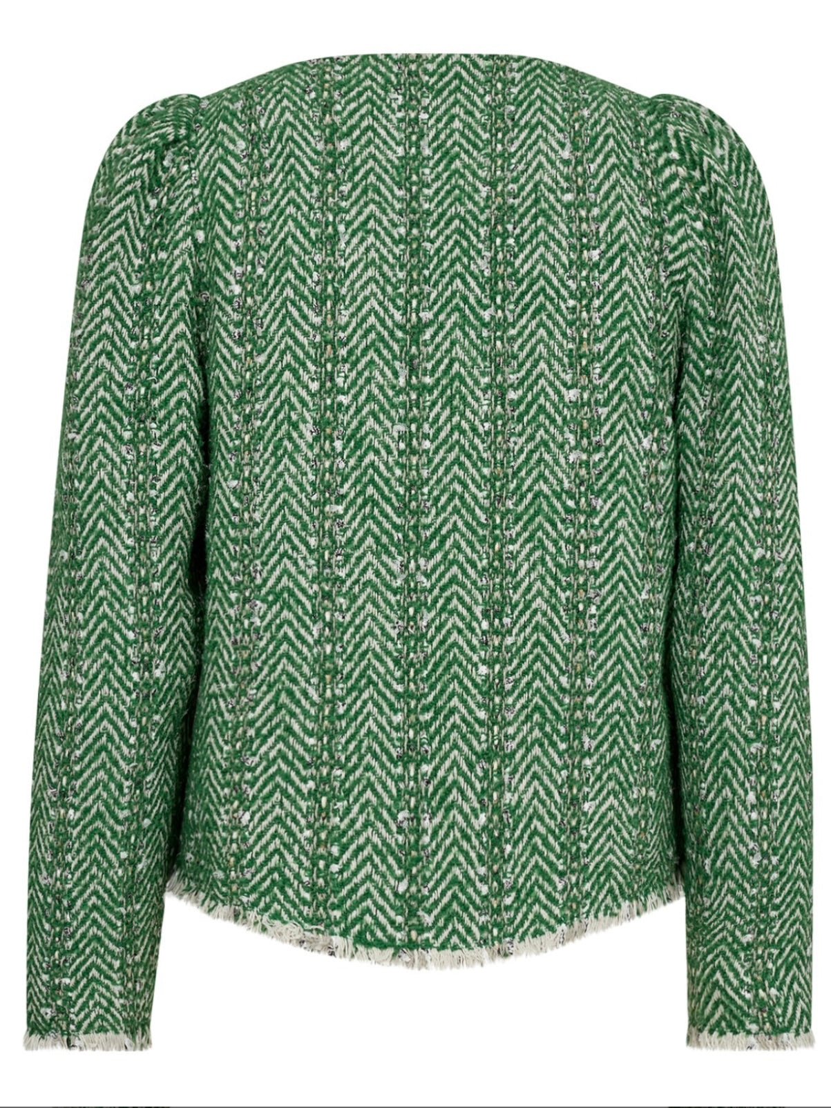 
                  
                    CO’COUTURE ALVIE BOUCLE JACKET GREEN
                  
                