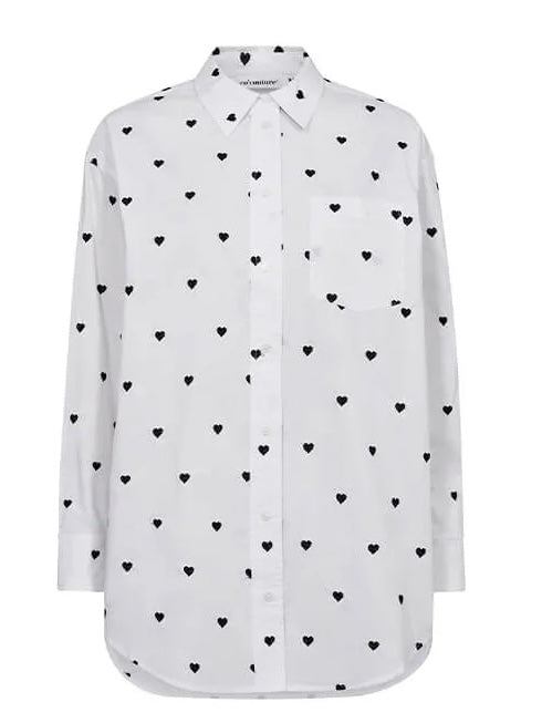 
                  
                    CO’COUTURE HEART OVERSIZE SHIRT WHITE
                  
                