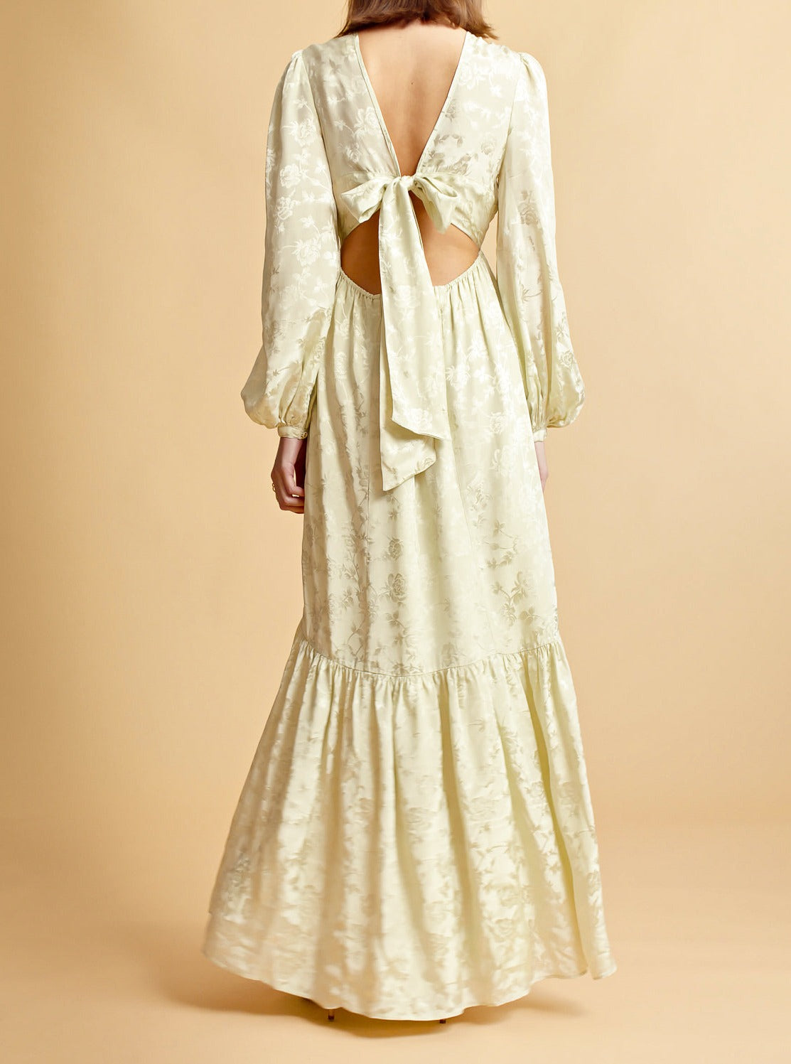 
                  
                    BY TIMO JACQUARD GOWN PISTACHIO
                  
                