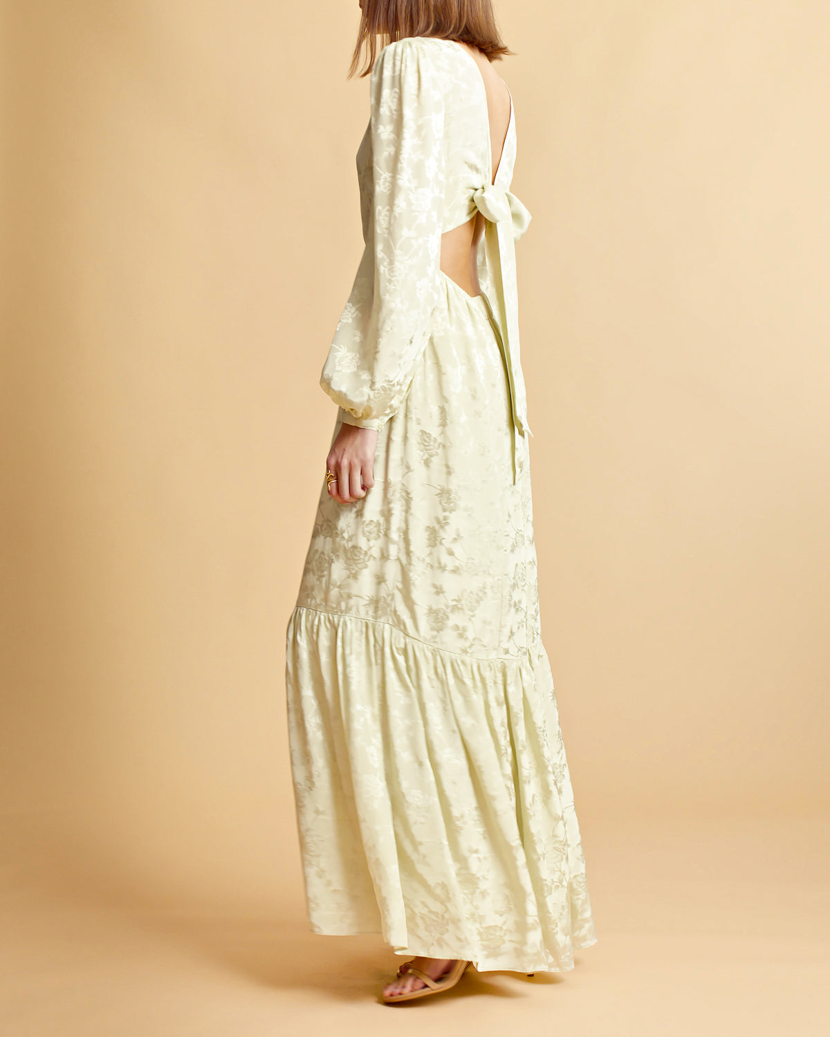 
                  
                    BY TIMO JACQUARD GOWN PISTACHIO
                  
                
