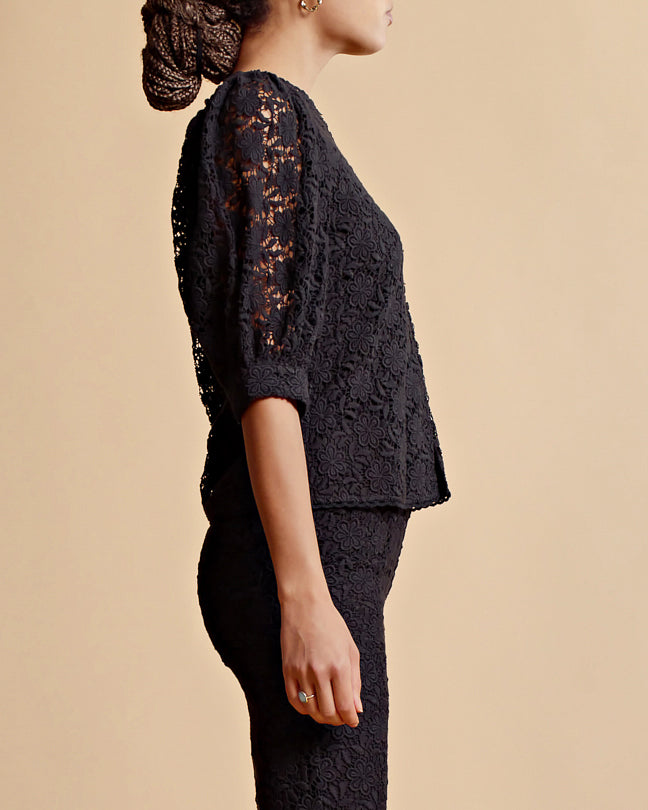 
                  
                    BY TIMO CROCHET BLOUSE BLACK
                  
                