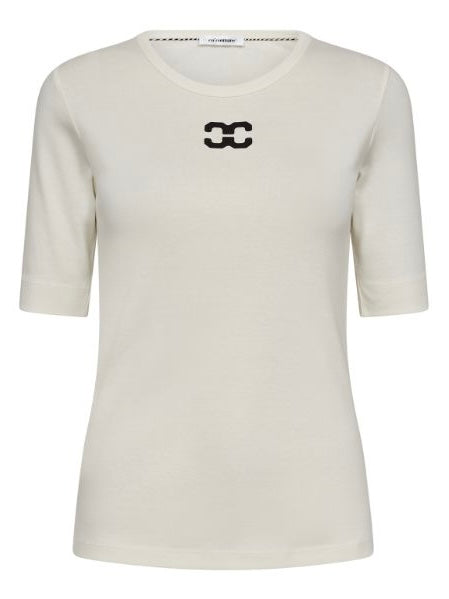 CO’COUTURE GRANNY LOGO TEE OFF WHITE