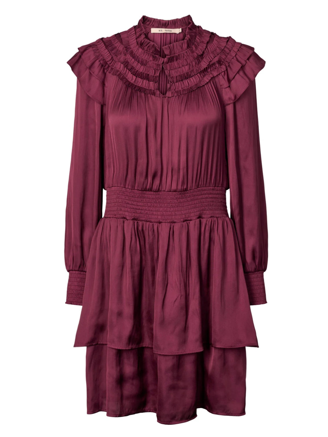 
                  
                    RUE DE FEMME FLORI DRESS RASPERRY WINE
                  
                