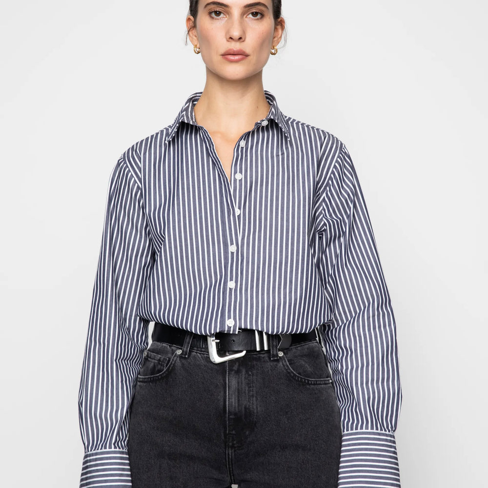 
                  
                    CAMILLA PIHL FRITILA SHIRT DARK NAVY STRIPE
                  
                