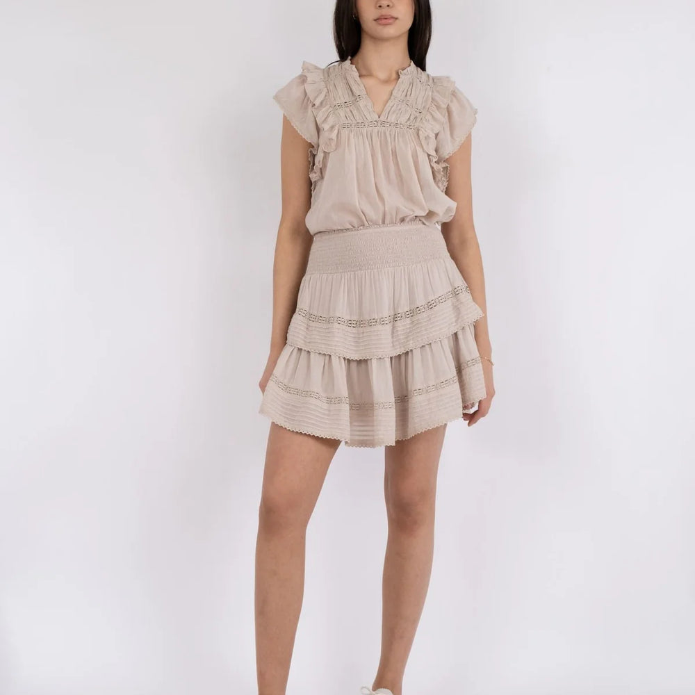 
                  
                    NEO NOIR KENIA S VOILE SKIRT SAND
                  
                