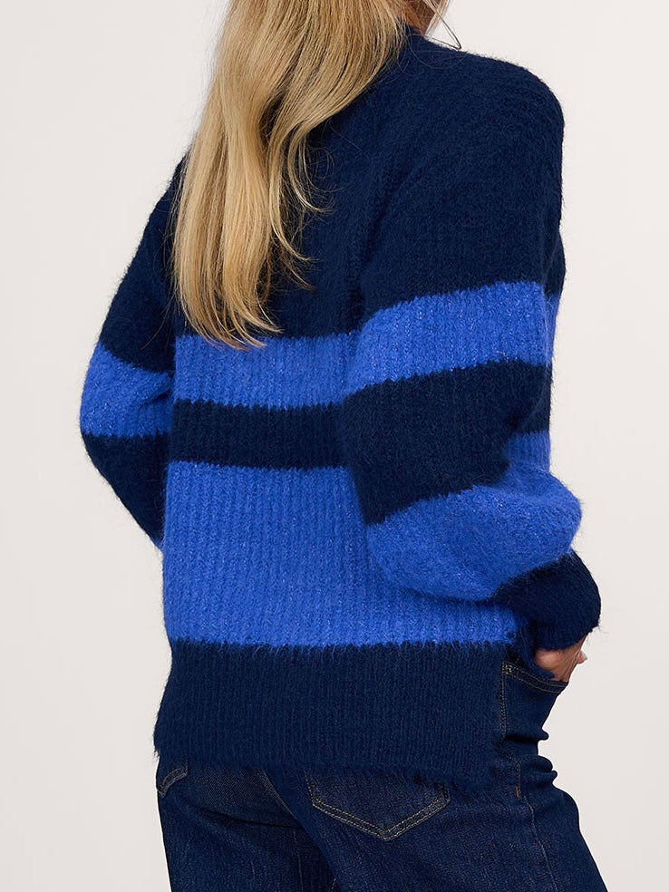 
                  
                    CO’COUTURE CORALIE BLOCK RIB KNIT NAVY
                  
                