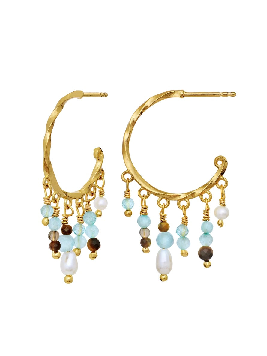 MAANESTEN TULA EARRINGS  GOLD