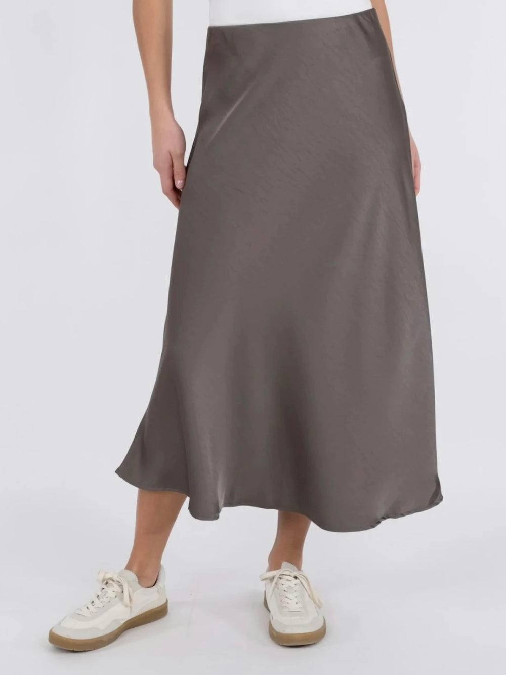 NEO NOIR BOVARY SKIRT WARM GREY