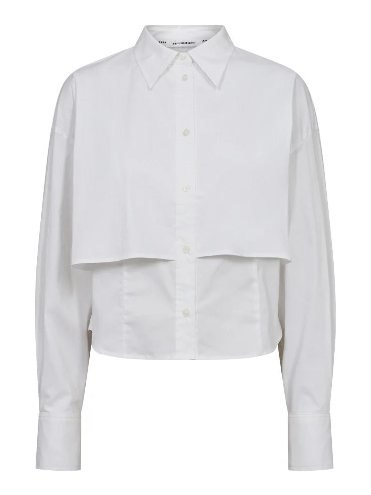 
                  
                    CO’COUTURE SANDY DOUBLE LAYER SHIRT WHITE
                  
                