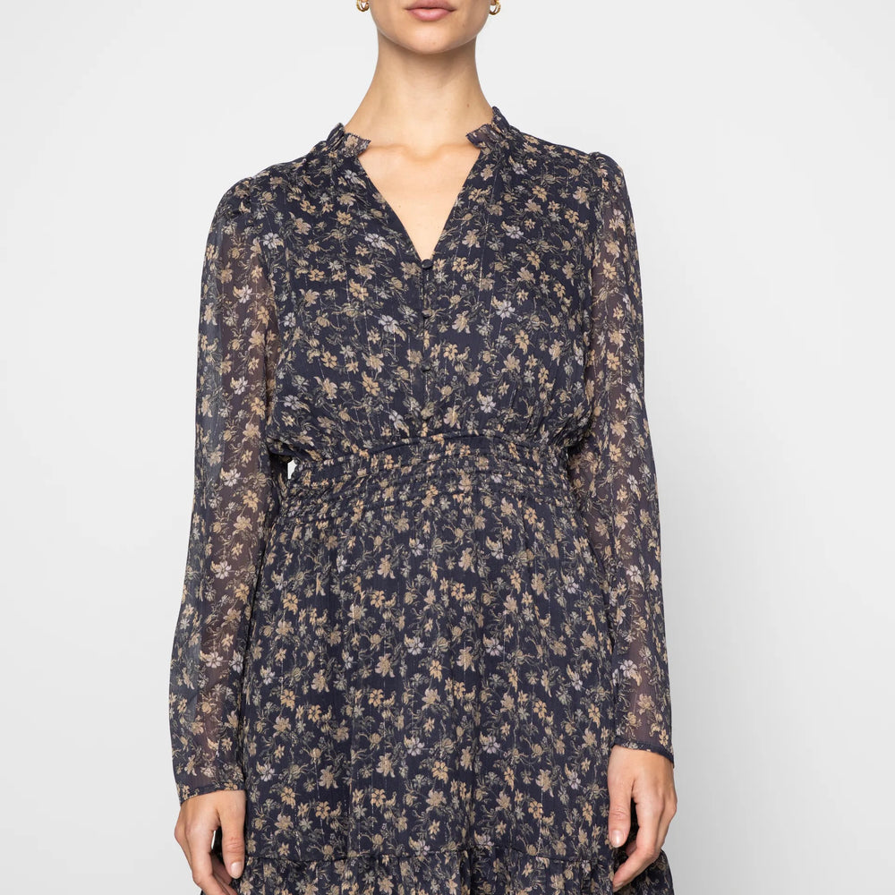 
                  
                    CAMILLA PIHL EIRA DRESS NAVY DAHLIA PRINT
                  
                