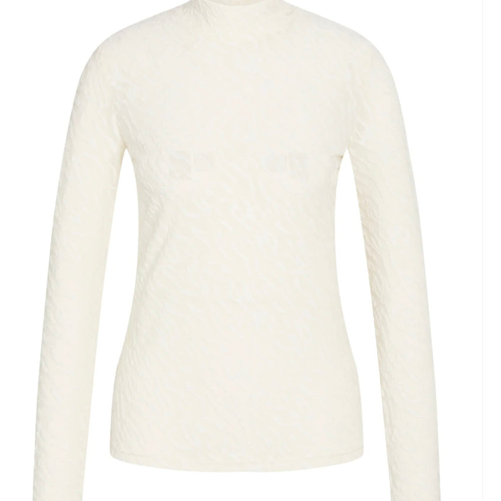 
                  
                    RUE DE FEMME ROLL NECK BLOUSE OFF WHITE
                  
                