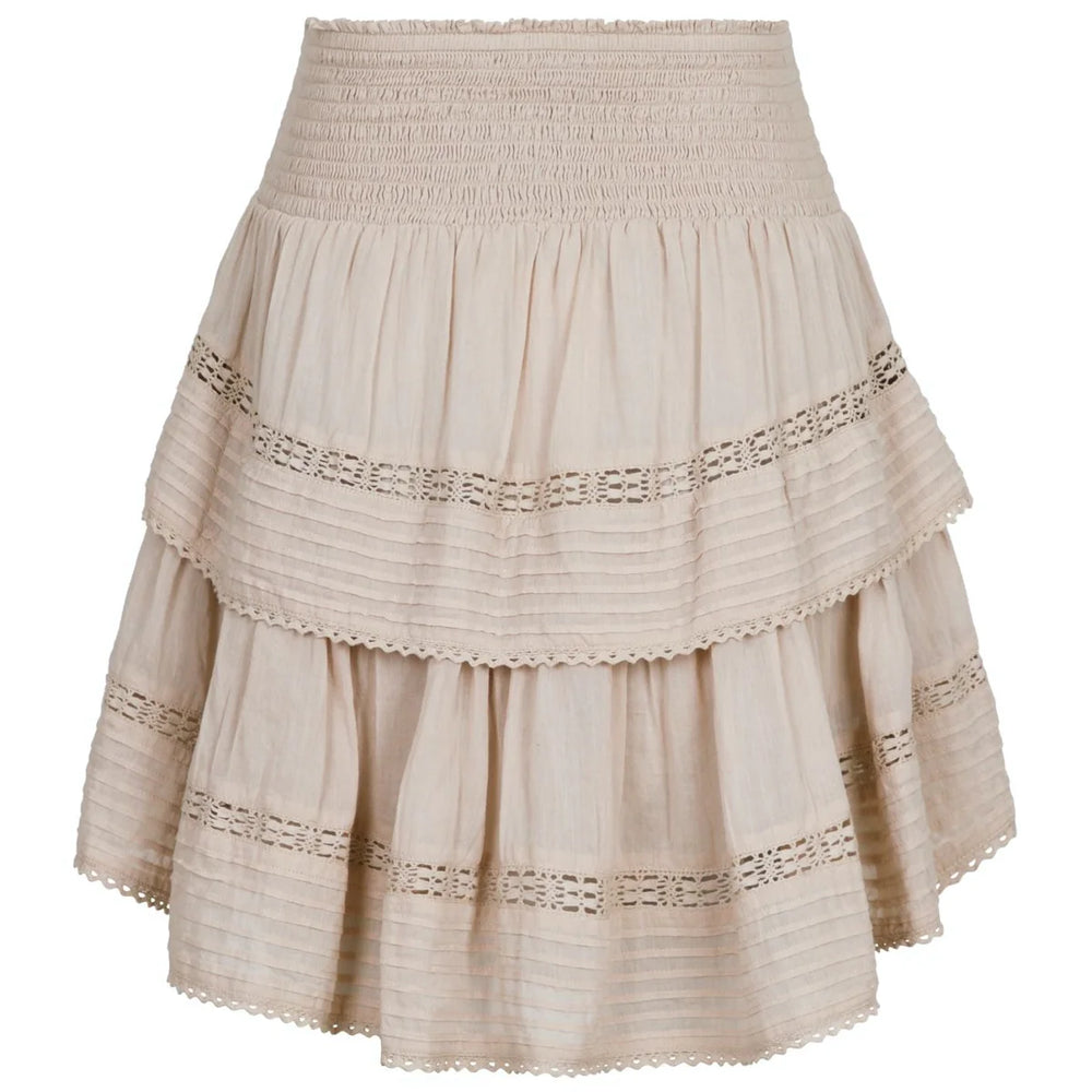 
                  
                    NEO NOIR KENIA S VOILE SKIRT SAND
                  
                