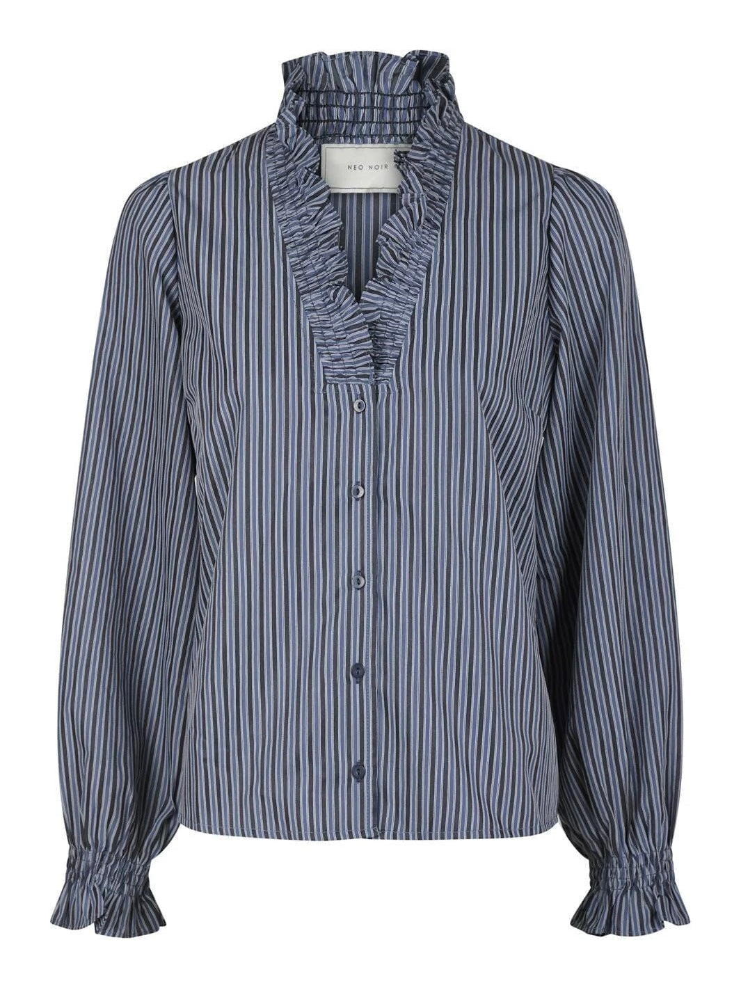 
                  
                    NEO NOIR BRIELLE TWILL STRIPE SHIRT NEW DUSTY BLUE
                  
                