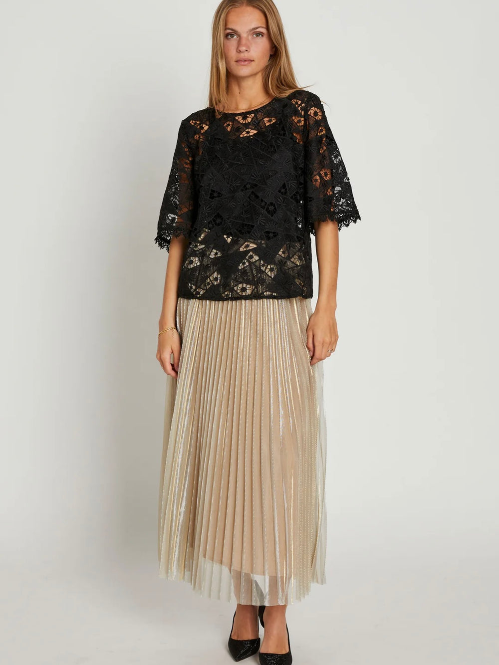 RUE DE FEMME VITA SKIRT GOLD