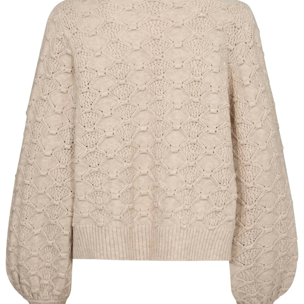 
                  
                    CO’COUTURE ROW BOW KNIT CREME
                  
                