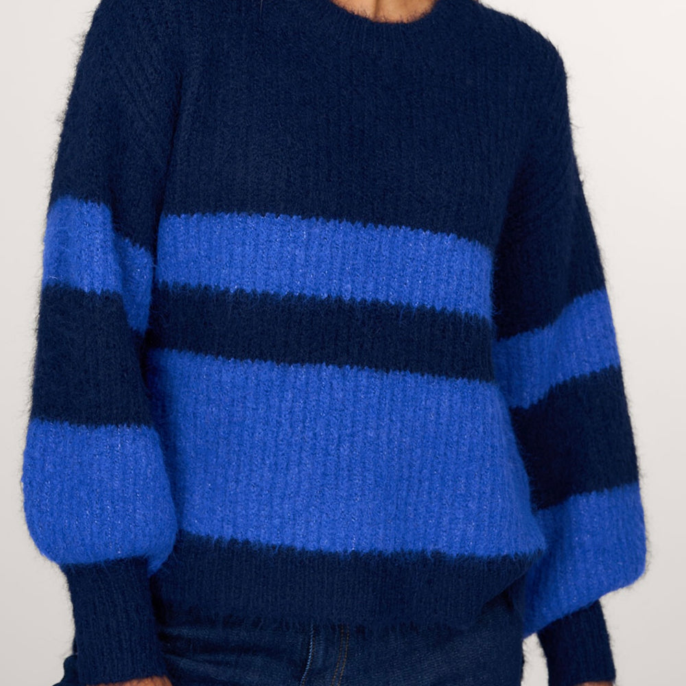 
                  
                    CO’COUTURE CORALIE BLOCK RIB KNIT NAVY
                  
                