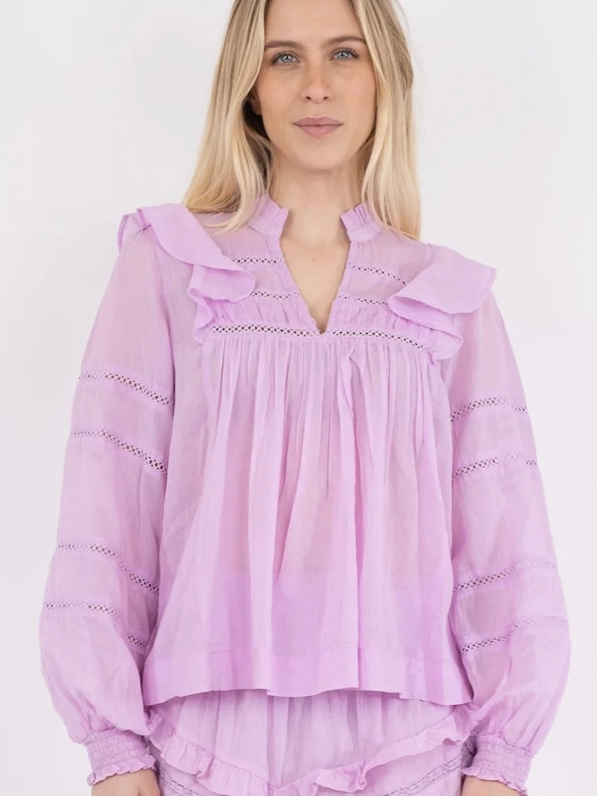 
                  
                    NEO NOIR AROMA S VOILE BLOUSE ROSE
                  
                