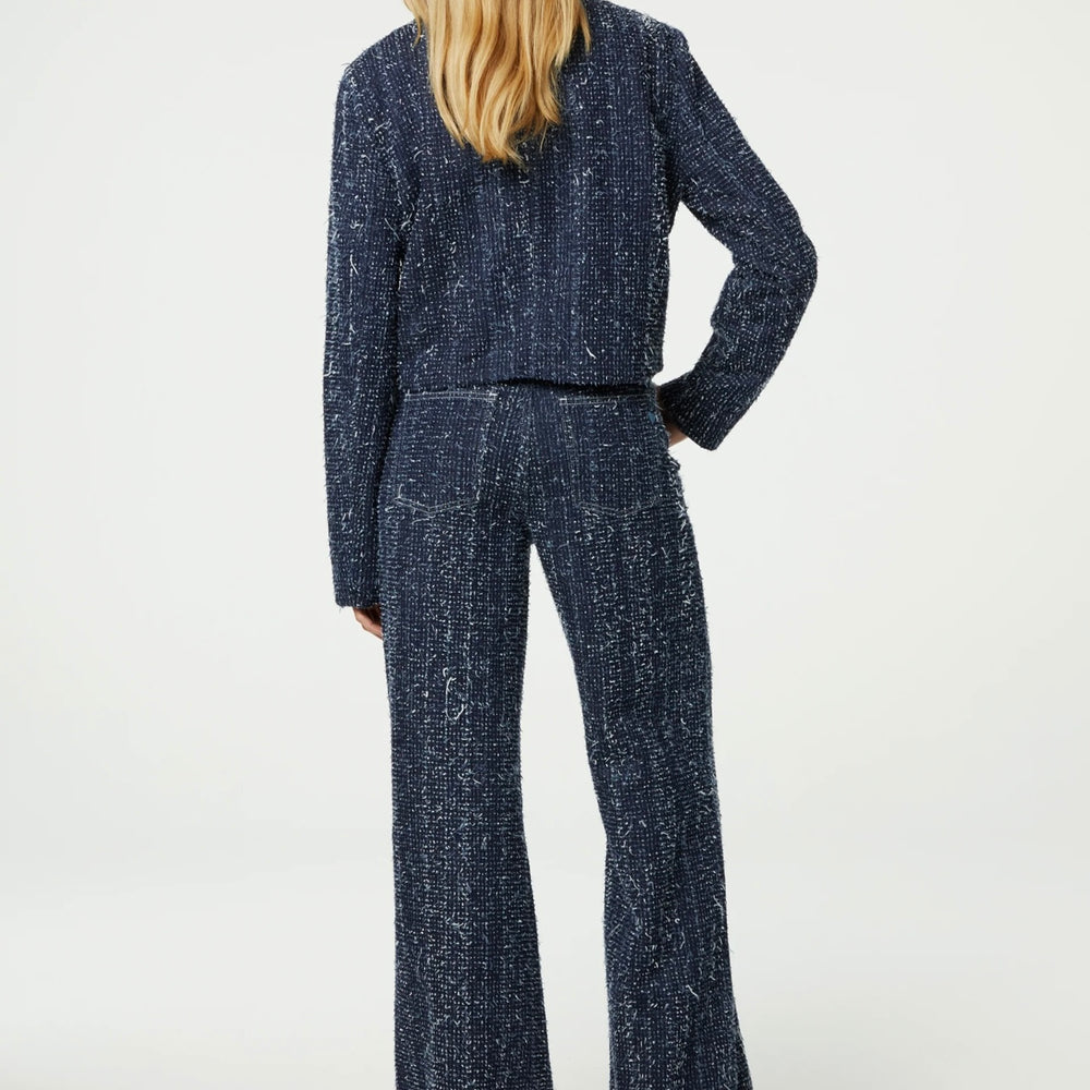 
                  
                    FABIENNE CHAPOT THEA WIDE LEG TWEED JEANS DARK INDIGO 32
                  
                