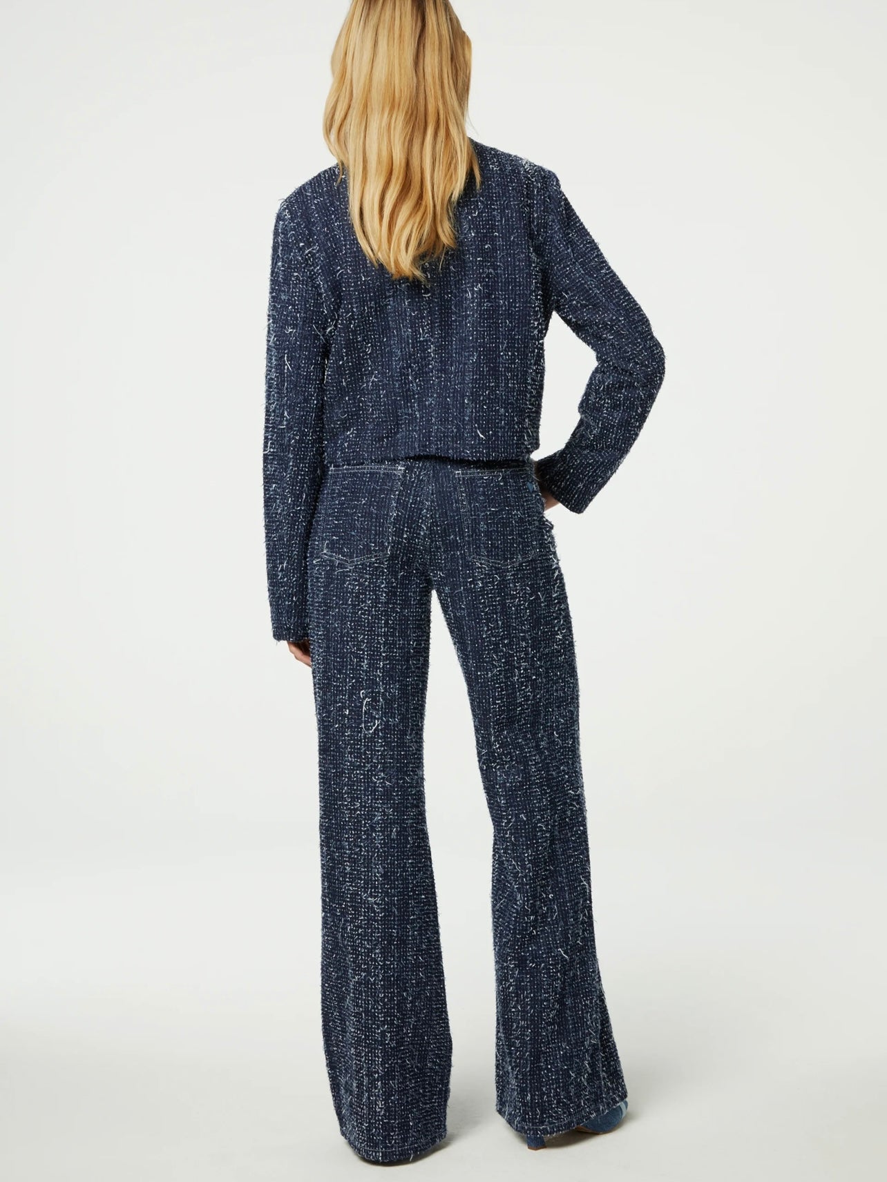 
                  
                    FABIENNE CHAPOT THEA WIDE LEG TWEED JEANS DARK INDIGO 32
                  
                