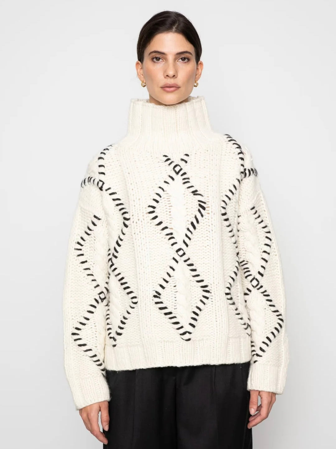 
                  
                    CAMILLA PIHL NEVA CABLE KNIT CREAM
                  
                