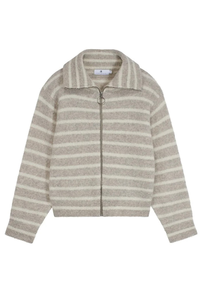 
                  
                    ARNIE SAYS JAMES STRIPE SWEATER LT BEIGE/OFFWHITE
                  
                