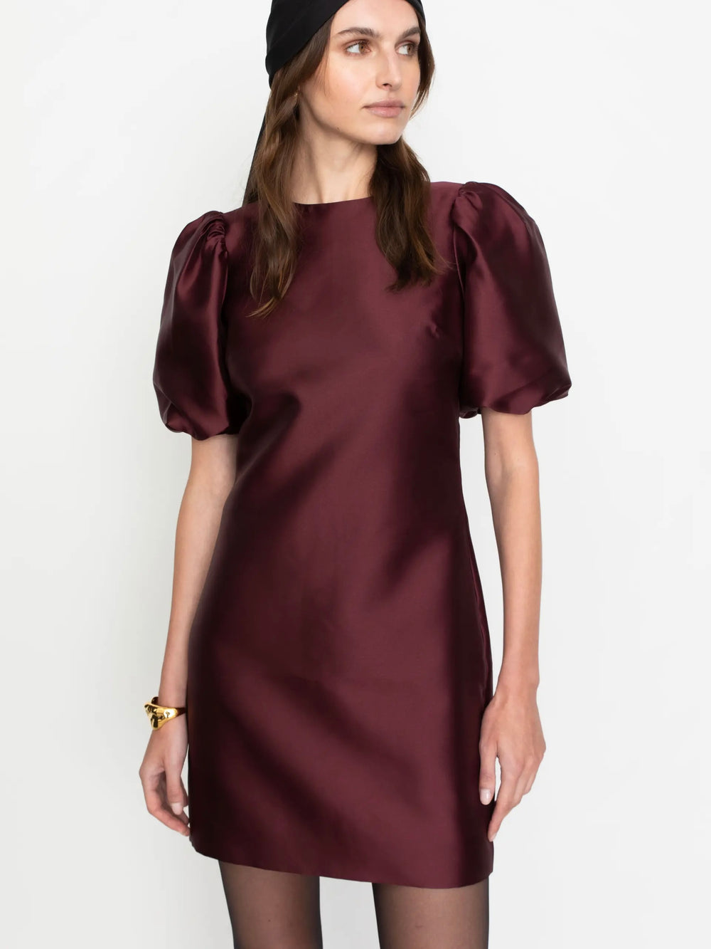 CAMILLA PIHL MARIE DRESS BORDEAUX