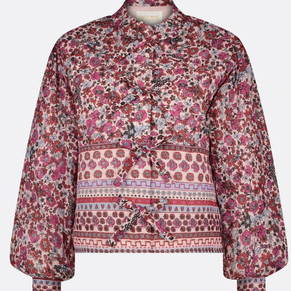 
                  
                    FABIENNE CHAPOT PATTY PRINTED JACKET RED/POWDER
                  
                