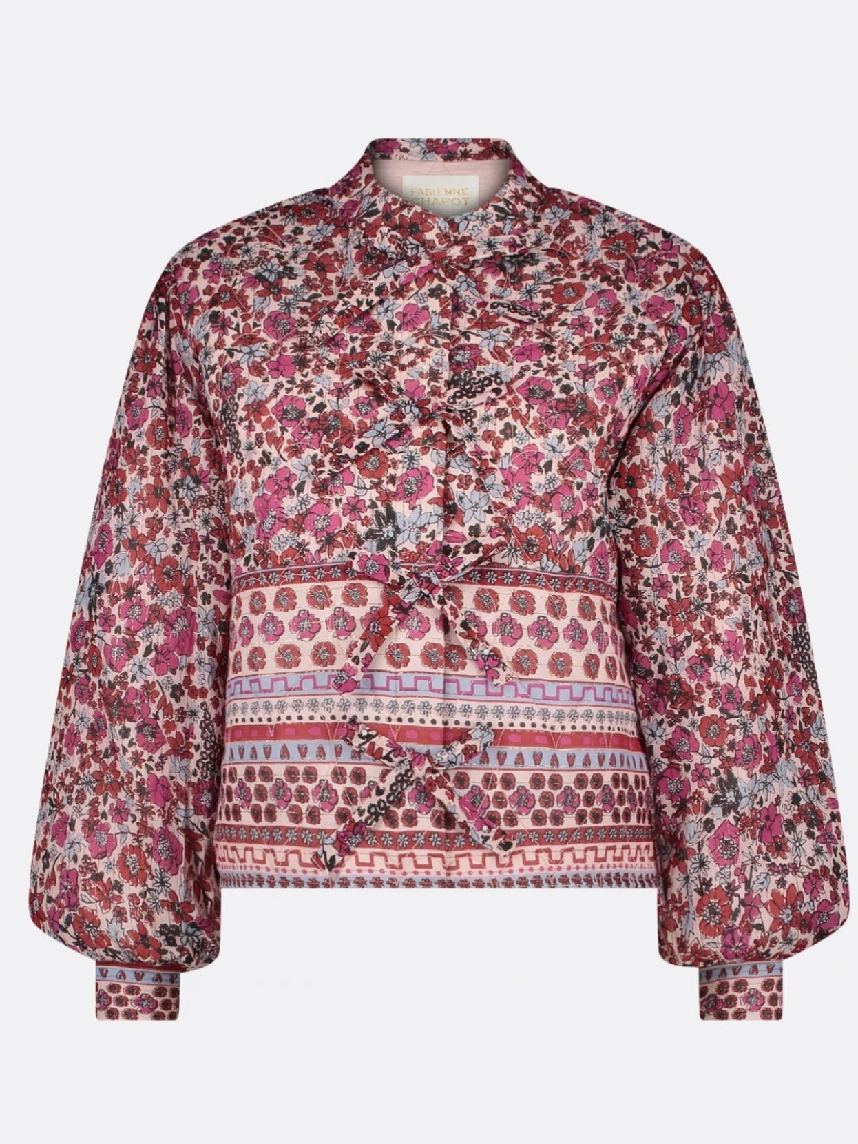 
                  
                    FABIENNE CHAPOT PATTY PRINTED JACKET RED/POWDER
                  
                