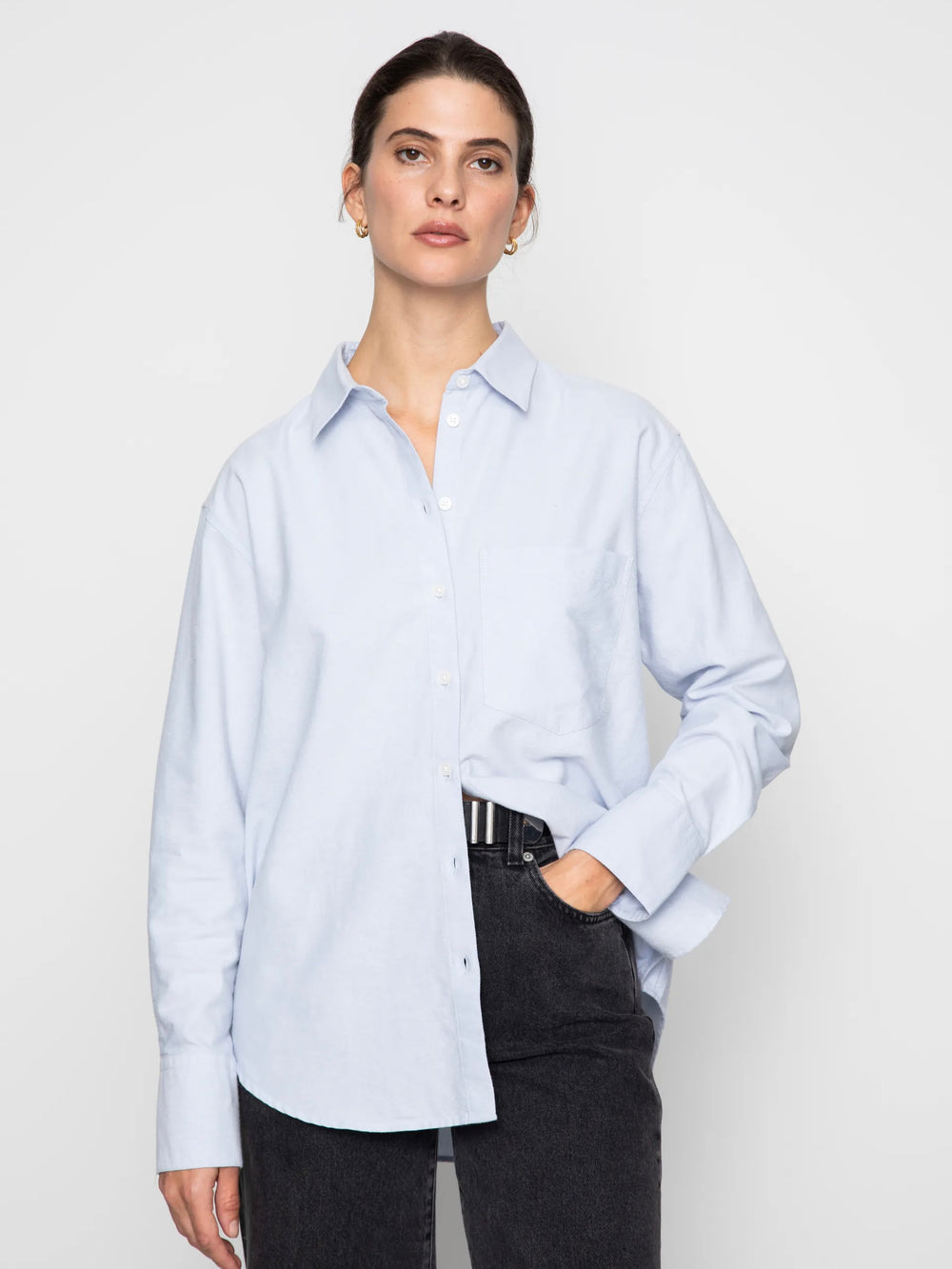 CAMILLA PIHL BIBI SHIRT ICE BLUE