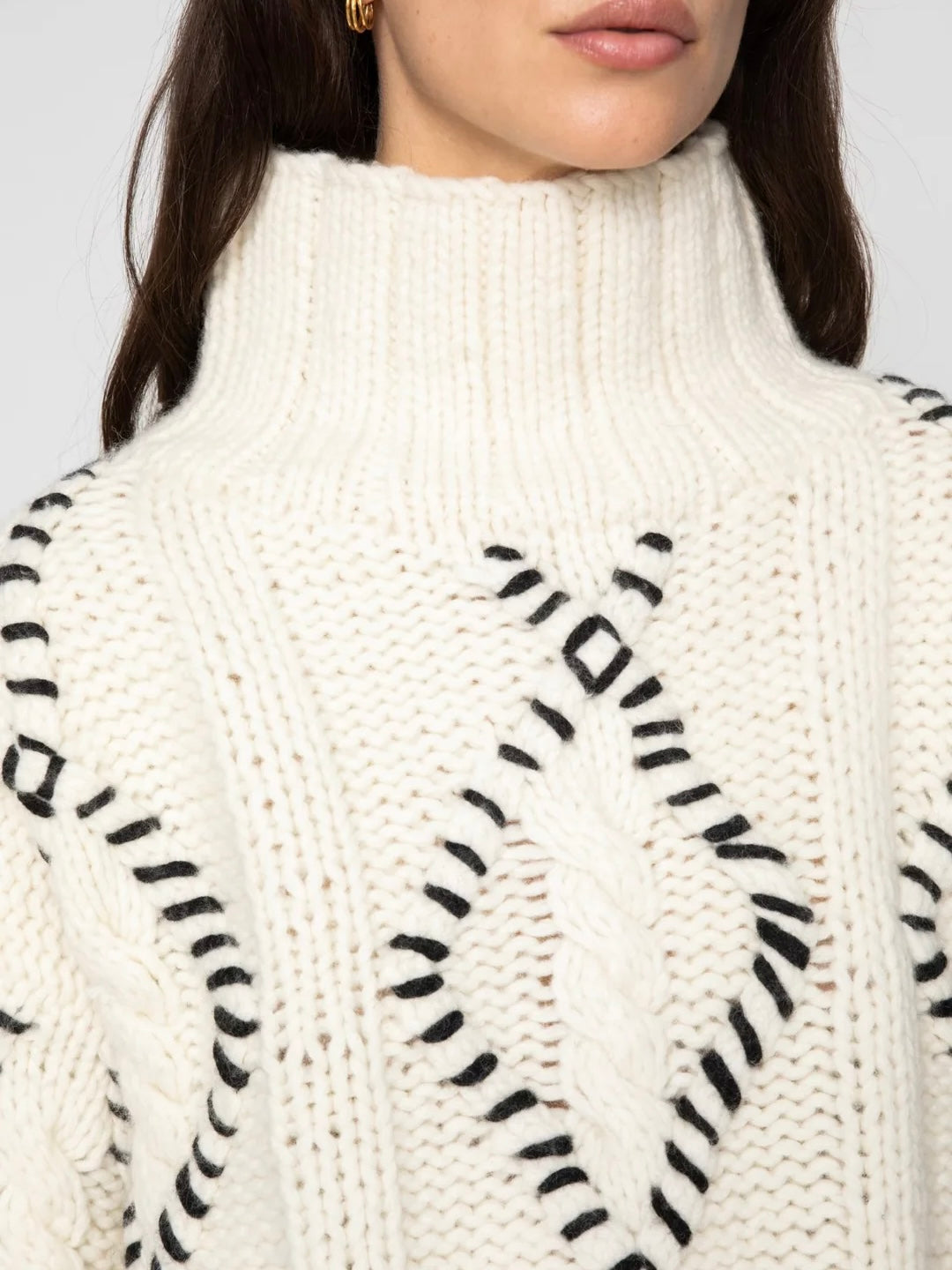 
                  
                    CAMILLA PIHL NEVA CABLE KNIT CREAM
                  
                