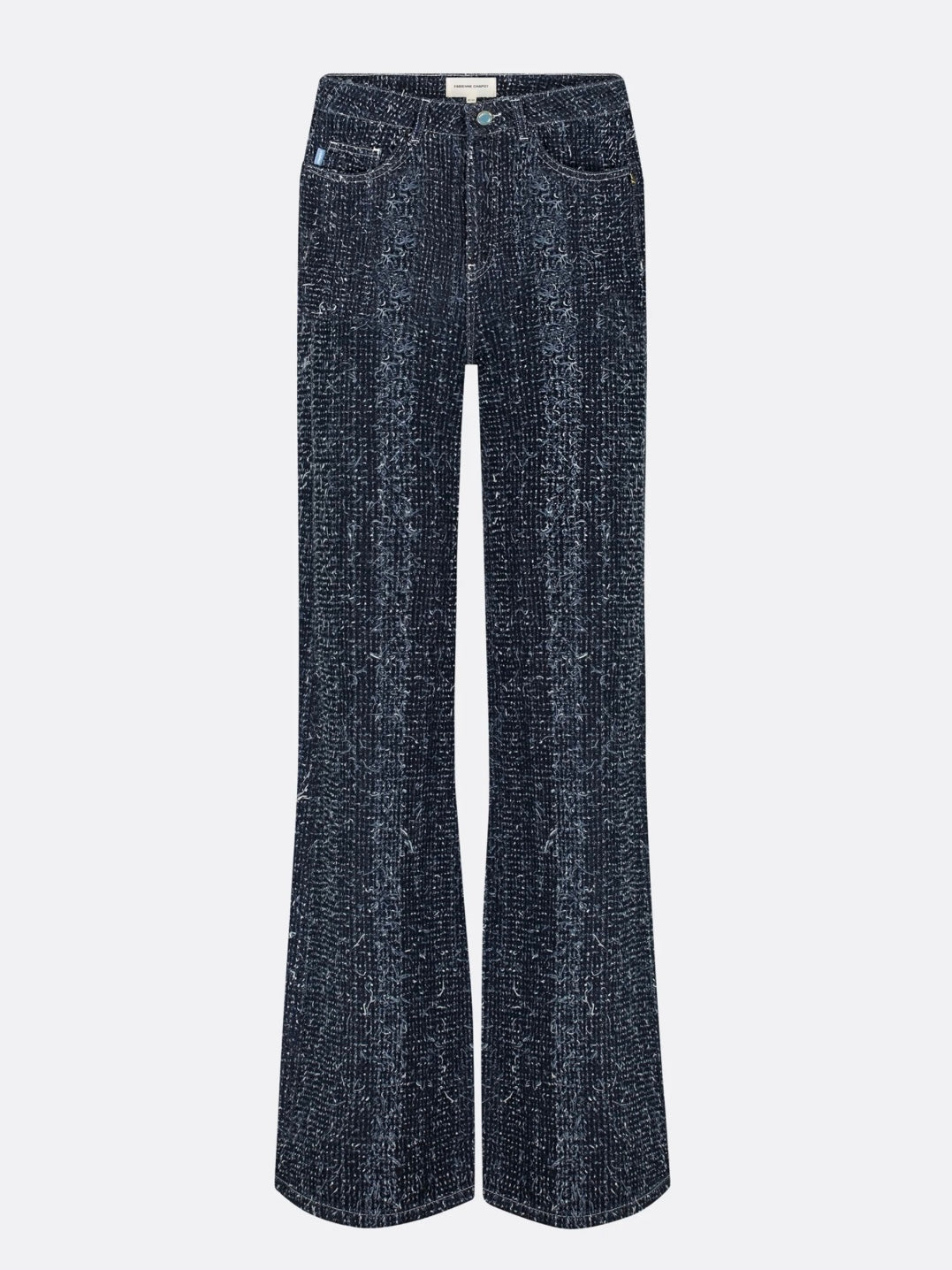 
                  
                    FABIENNE CHAPOT THEA WIDE LEG TWEED JEANS DARK INDIGO 32
                  
                