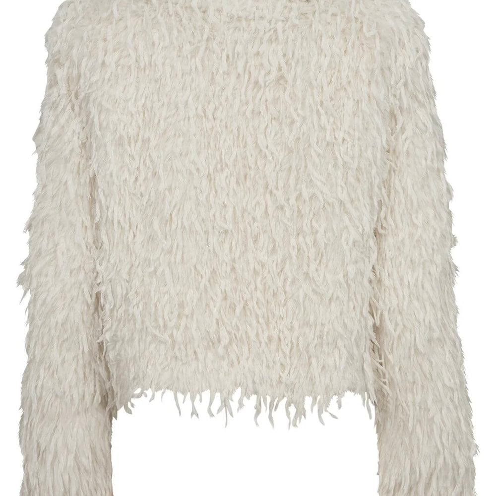 
                  
                    CO’COUTURE FEATHER FAUX FUR JACKET OFFWHITE
                  
                