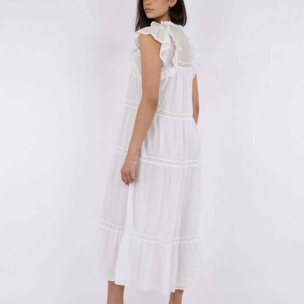 
                  
                    NEO NOIR ANKITA S VOILE DRESS WHITE
                  
                