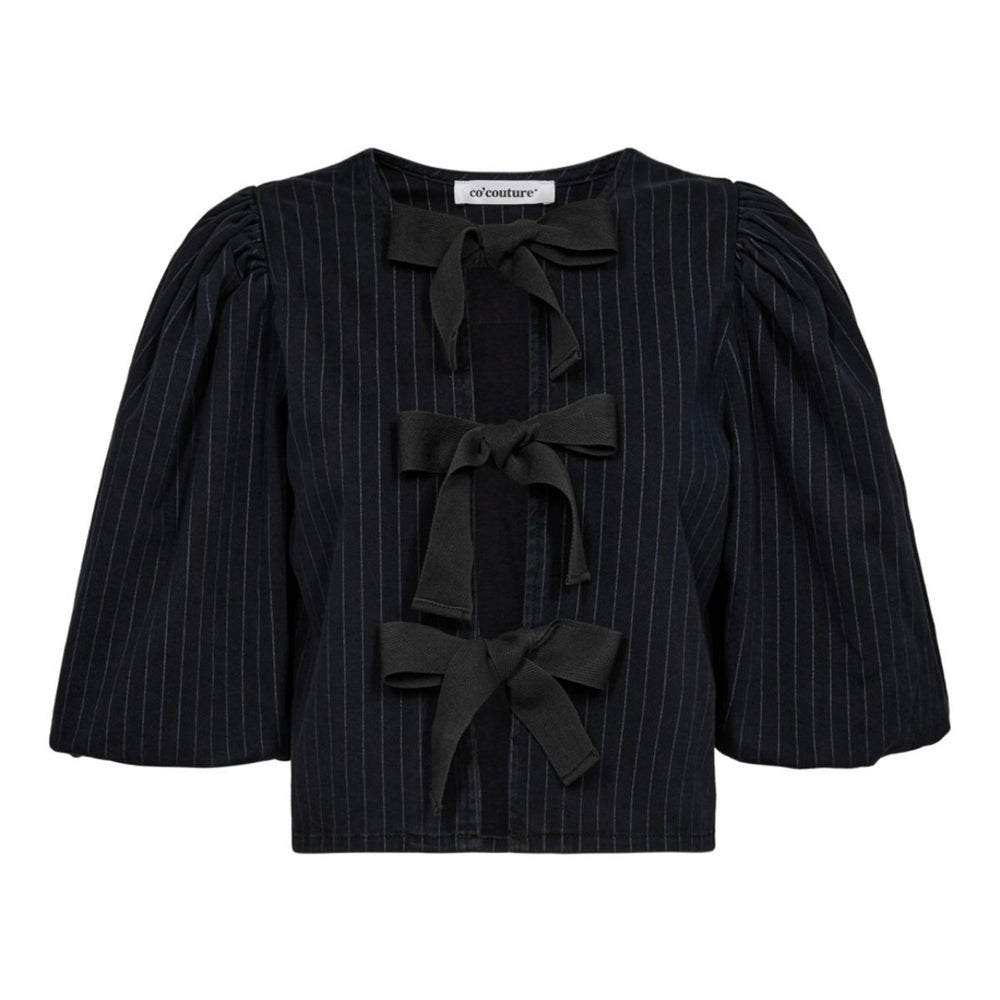 
                  
                    CO’COUTURE PIN WIDE BOW BLOUSE BLACK
                  
                