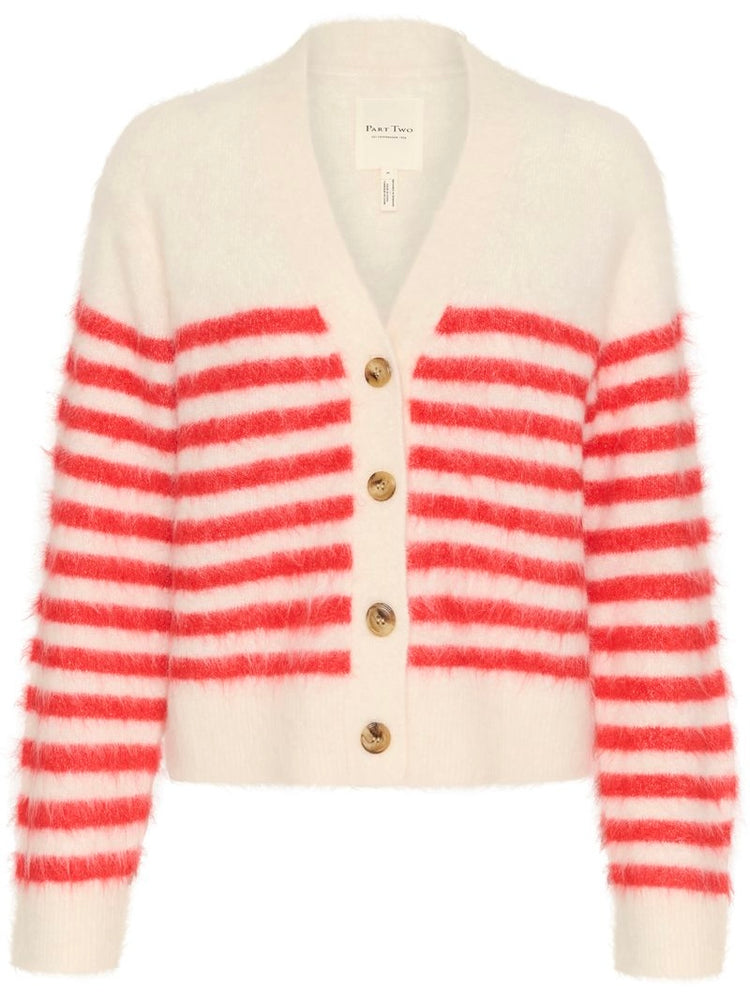 
                  
                    PART TWO PAKIZE CARDIGAN MARS RED STRIPE
                  
                