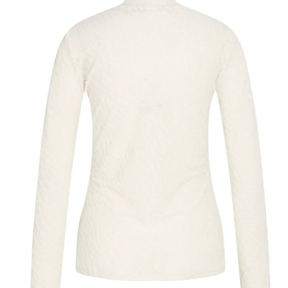 
                  
                    RUE DE FEMME ROLL NECK BLOUSE OFF WHITE
                  
                