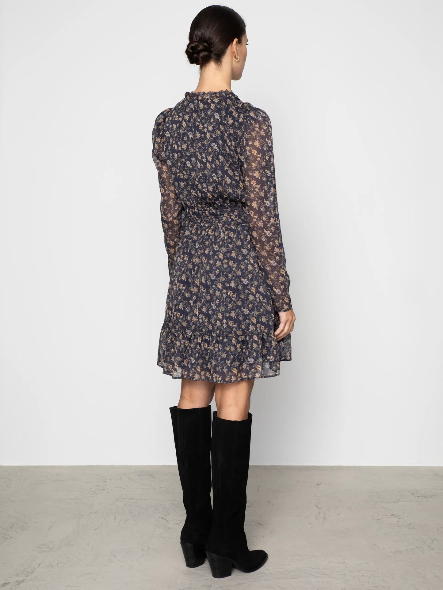 
                  
                    CAMILLA PIHL EIRA DRESS NAVY DAHLIA PRINT
                  
                