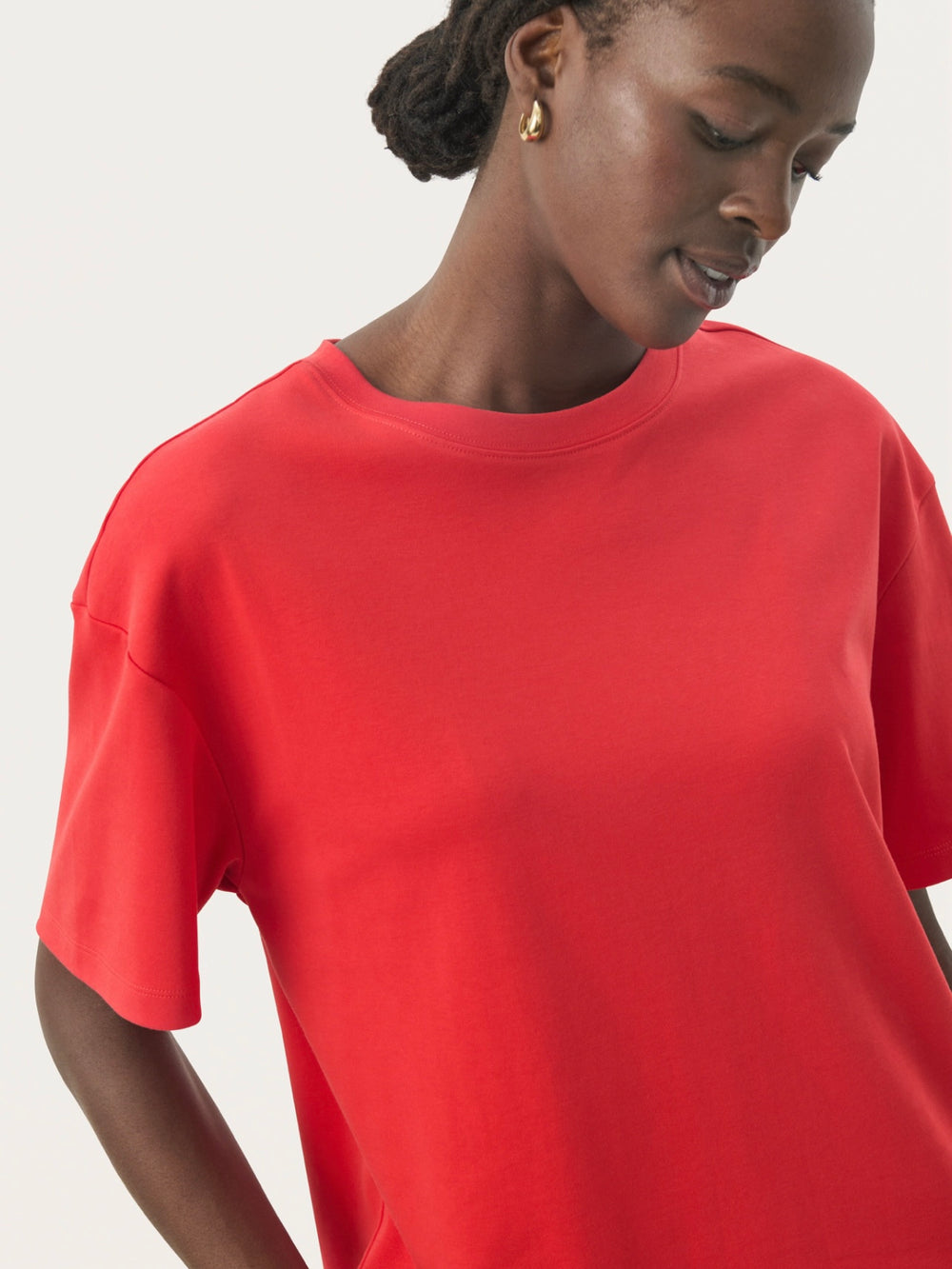 PART TWO JAMINA T-SHIRT MARS RED