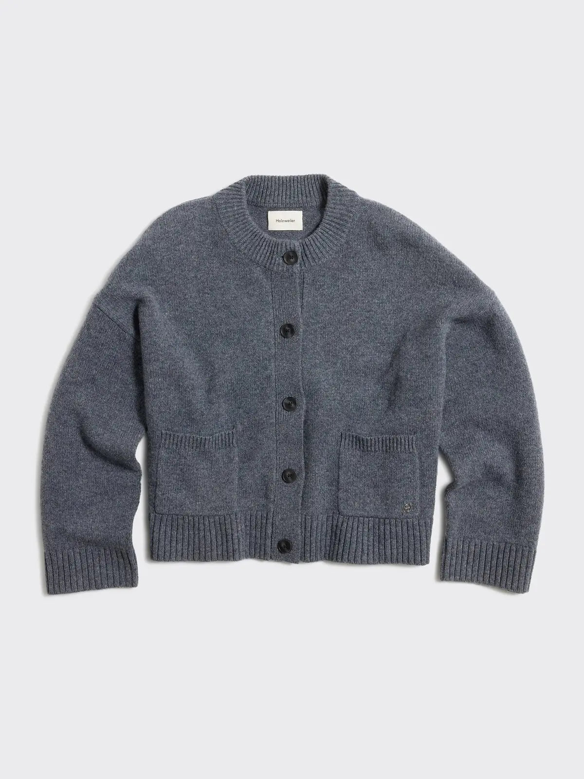 
                  
                    HOLZWEILER W WOOL WIDE CARDIGAN BLUE
                  
                