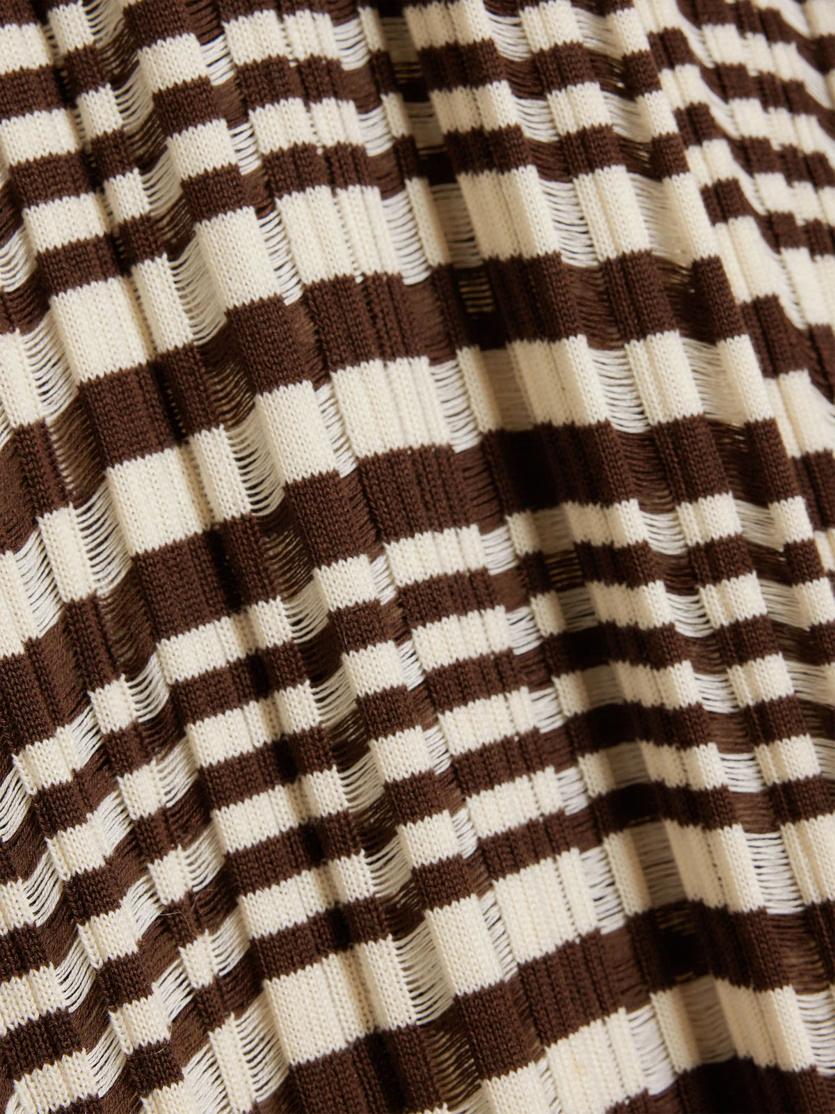 
                  
                    HOLZWEILER RIB STRIPE DRESS BROWN MIX
                  
                